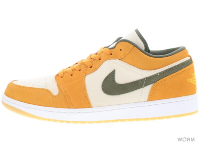 Size 9.5 - Air Jordan 1 SE Low Light Curry for sale online | eBay