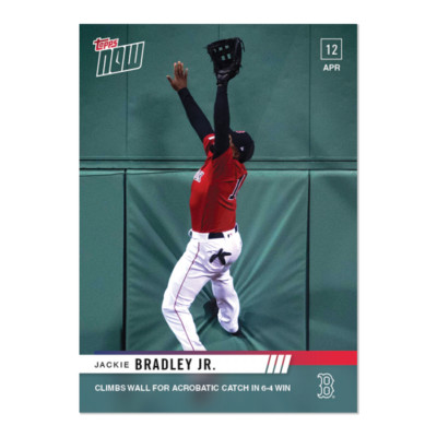 2019 Topps NOW Jackie Bradley Jr. #78 ~ Boston Red Sox ~ Only 233 cards made!