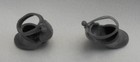 Barbie Doll GRAY ANKLE STRAP SHOES Closed Toe High Heel Pumps Footwear Accessory — photo 5