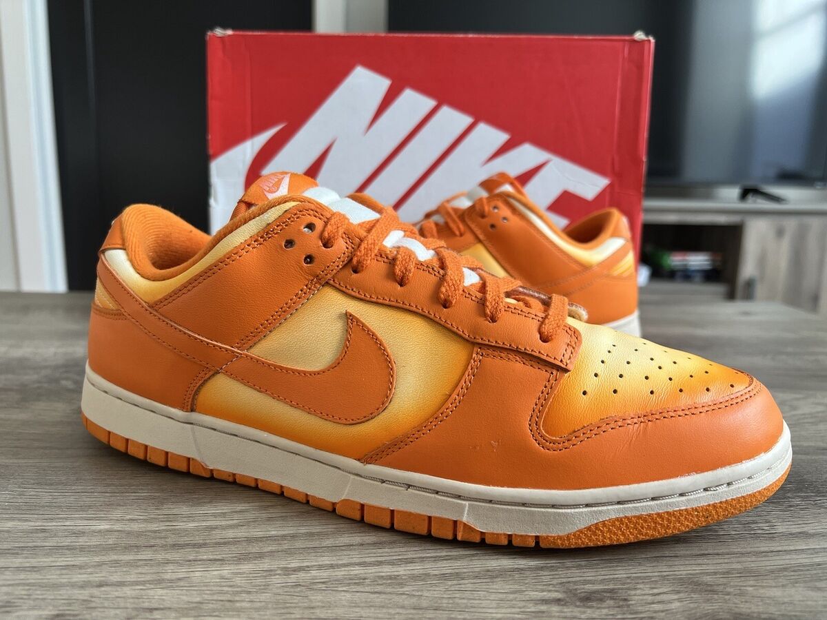 Nike Dunk Low Magma Orange White Sneaker DX2953-800 Women's Nike Dunk Low Magma Orange White Sneaker DX2953-800 Women's