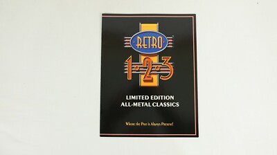 Retro 1-2-3 Limited Edition All Metal Classic Vehicles Color Toy
