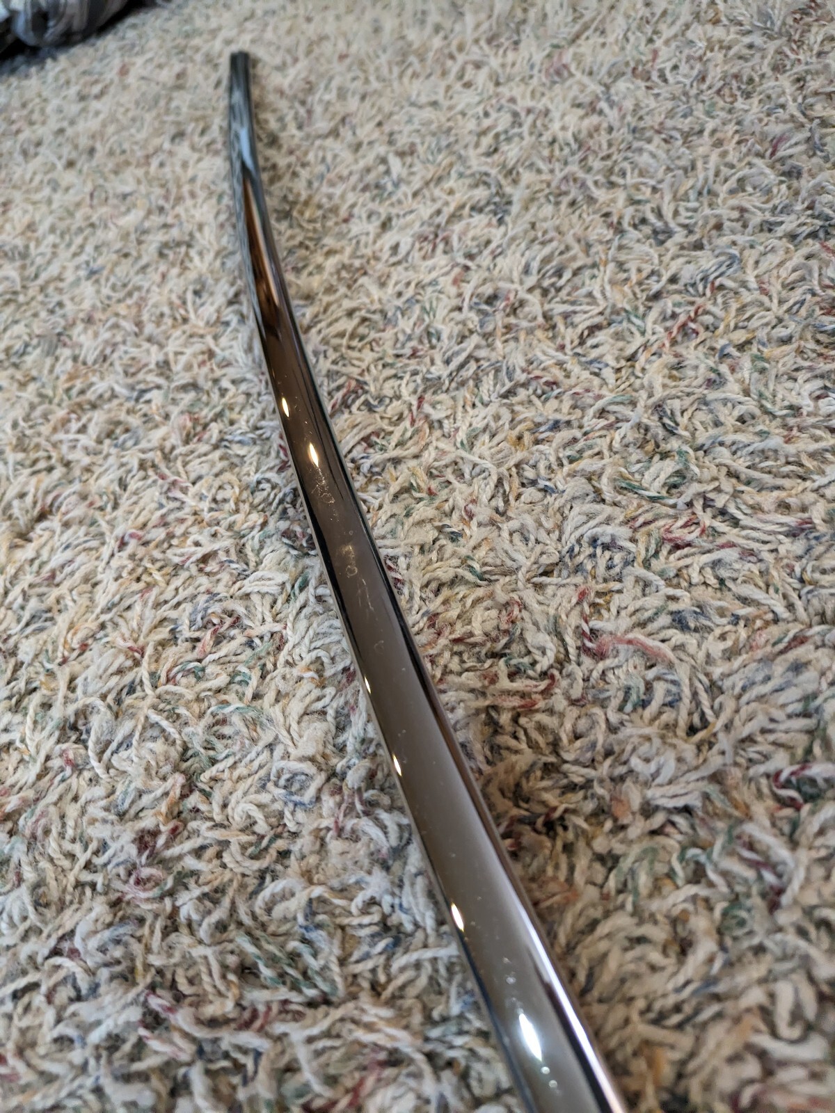 chrome strip window molding door front right Bentley CONTINENTAL FLYING SPUR oem