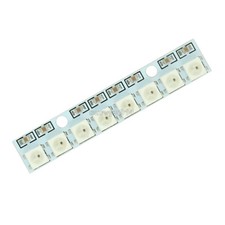 WS2812 WS 2811 5050 RGB LED Lamp Panel Module 5V 8-Bit Rainbow LED Precise NEW