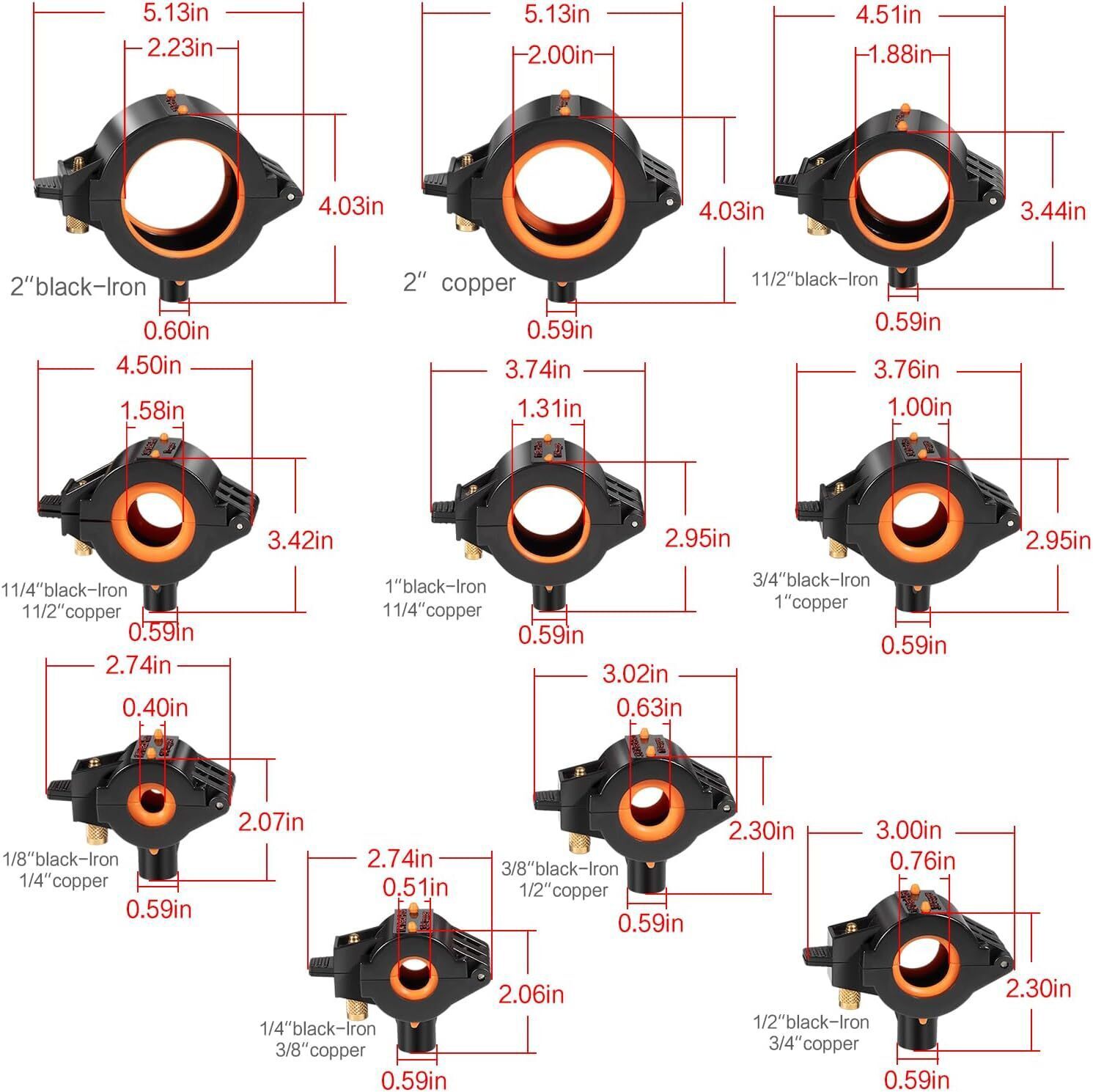 CST2 General Pipe Cleaners Cold-Shot Pipe Freeze Kit Pipes Ranging from 1/8"-2"