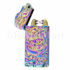 Dragon Shake Electronic Pulse Dual Arc Plasma Lighter with USB Rechargeable R