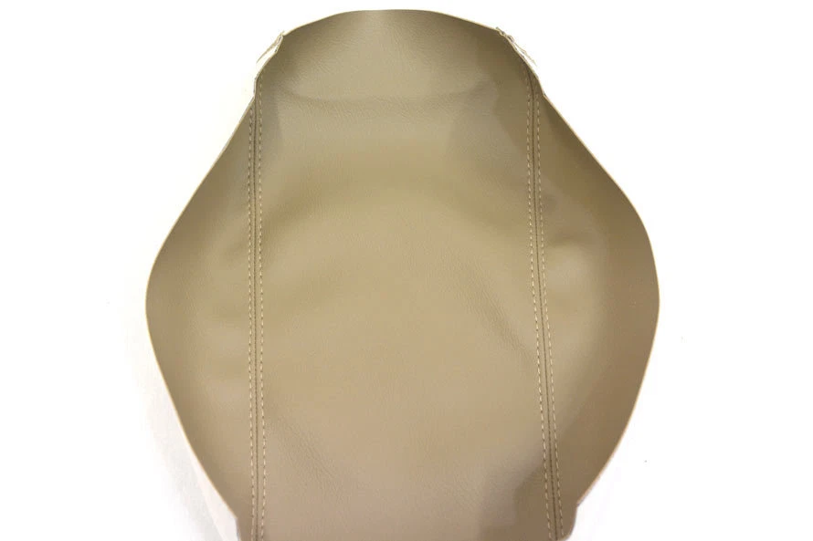 Compatível com 05-09 Buick LaCrosse apoio de braço de couro sintético console central capa bege - Imagem 2 de 2