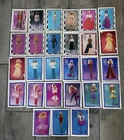 Vintage 1990 Mattel Barbie Fashion Collectors Trading Cards Lot Of 27 1959-89