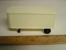 Lionel Off White Piggy Back Trailer Van Fits On 3460 6430 Flatcars NOS!