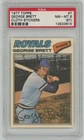1977 Topps Cloth Stickers George Brett #7 PSA 8 (ST) Kansas City Royals