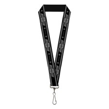Multi Colored 22 Inch Lanyard With Steel Clip Officially Licensed By Gm