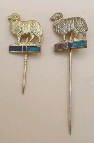 2 x Youngs Ram Brewery Stick Pin Badges