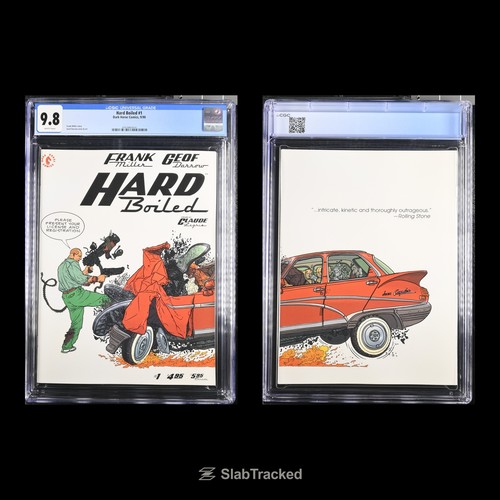 HARD BOILED #1 CGC 9.8 GEOF DARROW FRANK MILLER