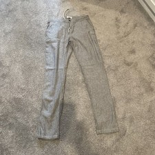 Taylor Stitch The Easy Pant Light Grey Herringbone 31x32