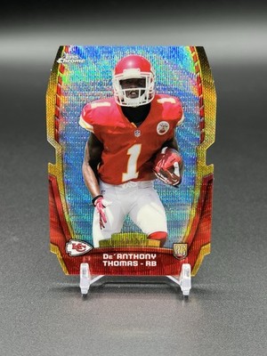 De'Anthony Thomas /50 2014 Topps Chrome Rookie Die-Cut Red Refractor