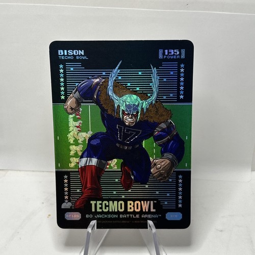 2026 Bo Jackson Battle Arena Bison #BF185 Tecmo Bowl 135 Power JOSH ALLEN ICE