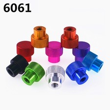 Knurled Thumb Nuts UNC 6-32 1/4-20 3/8-16 Aluminum Hand Grip Knob Nut Blind Hole