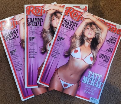 TATE MCRAE Rolling Stone Magazine Jan 2026 FKA TWIGS Lady Gaga BUDDY GUY Grammy
