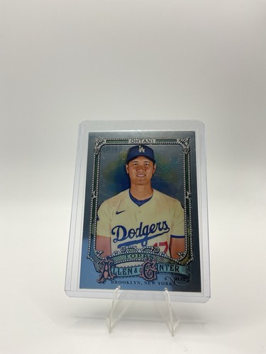 2025 Topps Allen & Ginter Shohei Ohtani Chrome Variation Refractor SP DODGERS