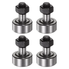 4pcs CF10-1 Cam Follower KR26 Needle Roller Bearing M10x1.25mm Male Thread