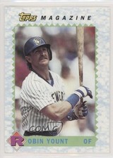 1990-93 Topps Magazine Cards Robin Yount #TM12 HOF 0w7