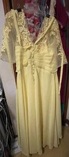 Mother of the Bride Dress Size Woman  s 20 Yellow- Worn Once