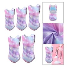 Gymnastics Leotards Practice Outfits Polyester Dancewear Bodysuit for Gymnastics