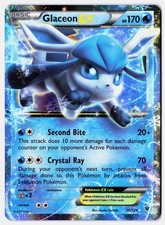 Glaceon EX 20/124 XY - Fates Collide Ultra Rare Holo on eBay
