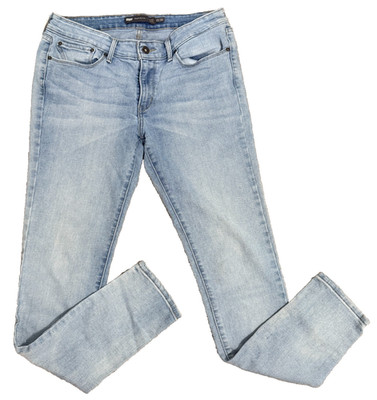 Levi s Slight Curve Jeans Womens 10/30 Mid Rise Skinny Light Wash Stretch Denim