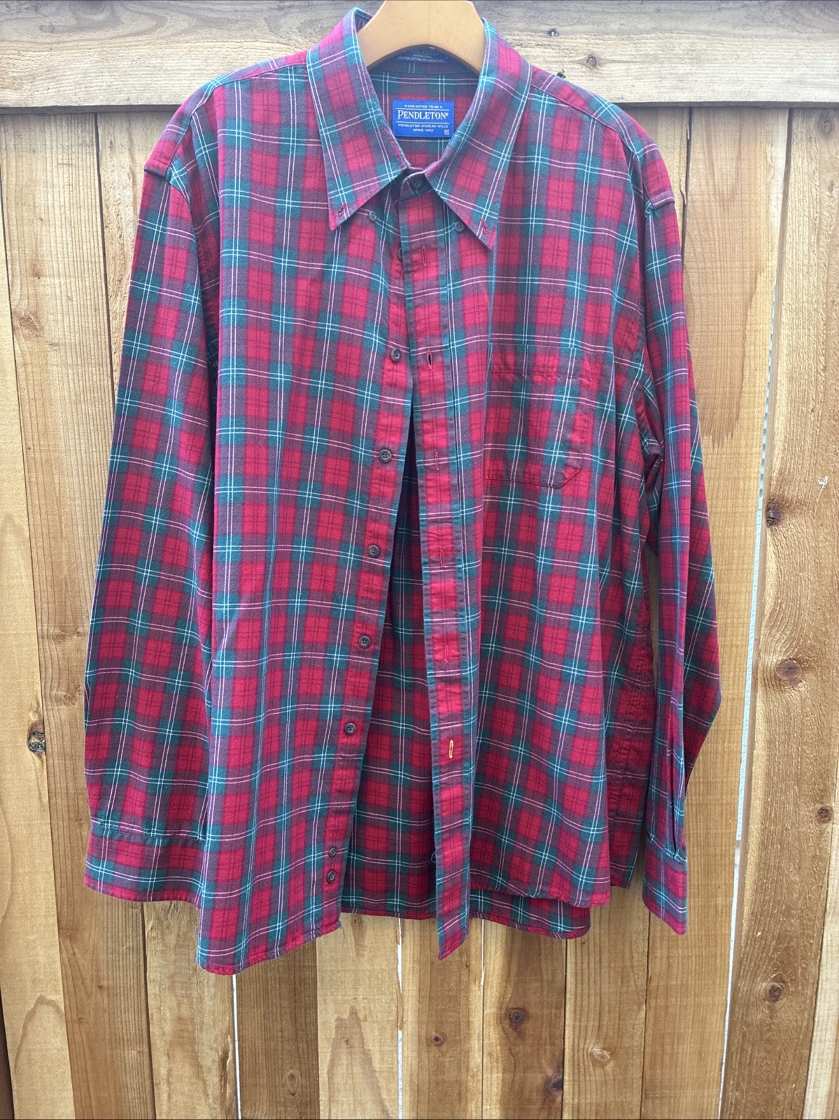 Pendleton Canteburry Cloth Fitted Button Shirt Co… - image 6