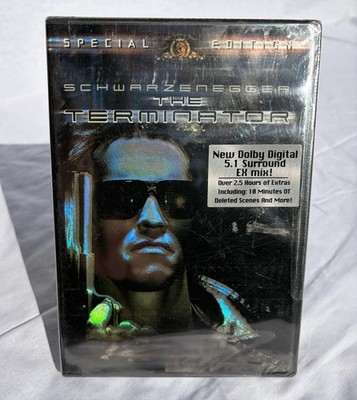The Terminator (DVD, 1984, Special Edition) 2001 MGM Hologram Cover New, Sealed