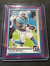 2025 Panini Donruss - Jaylen Wright #143 Purple Press Proof