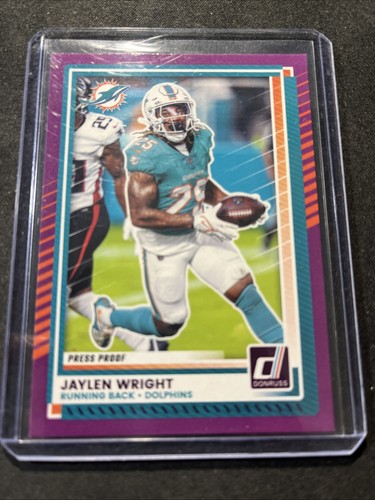 2025 Panini Jaylen Wright Base (Raw)