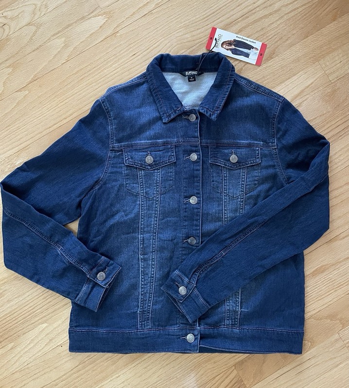 Buffalo David Bitton NWT Knit Denim Jacket Size M