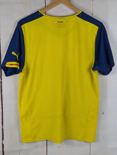 Original Puma Arsenal 2014/15 Auswärtstrikot gelb - Medium - durchschnittlicher Zustand - Bild 8 von 9