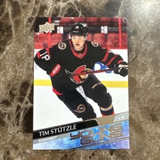2020-21 Upper Deck - Young Guns #482 Tim Stutzle (RC) ? GORGEOUS rookie card! . rookie card picture