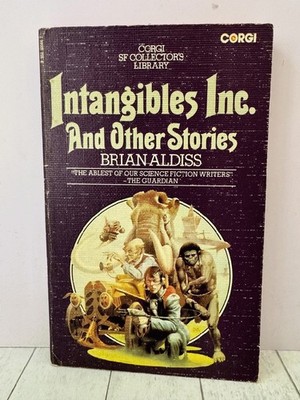 Intangibles Inc by Brian W Aldiss, Sci-Fi Stories, Corgi SF Collectors Lib 1975