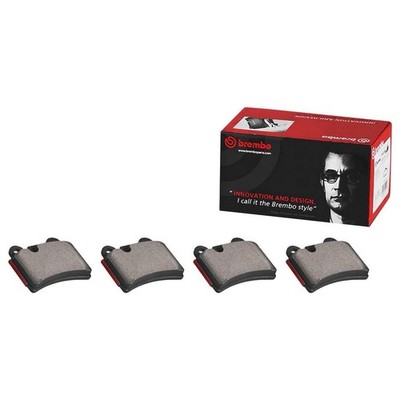 Brembo P85108N Premium Ceramic Rear Disc Brake Pad Set VW OE# 3C0698451C