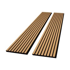 Outwater 12.5"Wide x 94.5"Long x 0.82"Thick Natural Oak Acoustic Panel