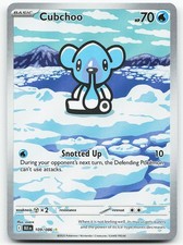 Pokemon Cubchoo 109/086 Black Bolt Illustration Rare Holo NM on eBay