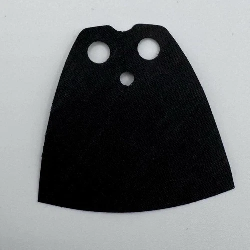 LEGO Star Wars Minifigure Black Cape Cloth Piece Sith Jedi Vintage Classic Used