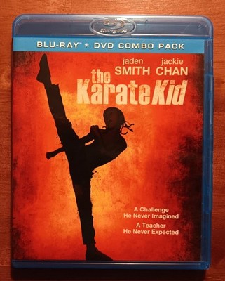 The Karate Kid Blu-ray + DVD Combo (Sony, 2010) Jaden Smith, Jackie Chan