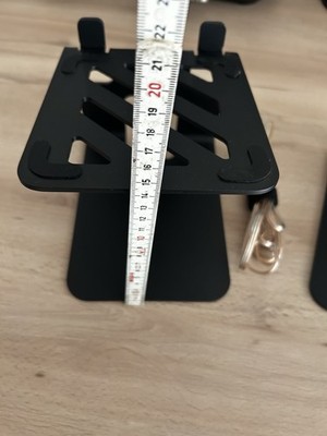 Vaydeer Lautsprecherständer Boxenständer 16,5 x 14 x 14 hoch
