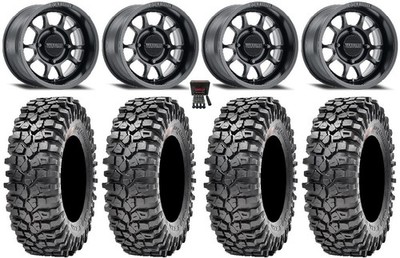 Method 409 15'' Bk (5+2) Wheels 32'' Roxxzilla 396 Tires RZR XP 1000 / PRO XP