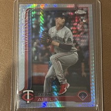 Topps Chrome Update Series - Mick Abel Rookie #USC49 Twins MLB 2025