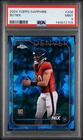 BO NIX PSA 9 2024 TOPPS CHROME SAPPHIRE #206 ROOKIE REFRACTOR RC BRONCOS