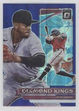 2022 Donruss Optic Diamond Kings Purple Pandora Prizm 70/99 Ketel Marte #30 1k5
