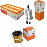 Mahle / Knecht Kraftstofffilter KL 572 Luftfilter LX 1643 ÖLfilter OX 341D