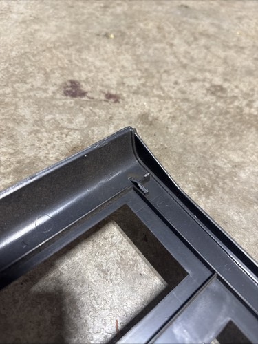 Jeep Cherokee XJ 84-96 Gray Silver Dash Bezel Trim Laredo (W90) - Foto 10 di 14