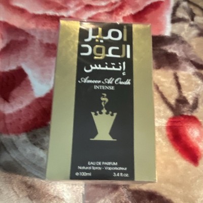 Lattafa Ameer Al Oudh Intense Eau de Parfum Spray, 3.4 fl oz