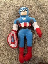 Avengers Marvel Captain America Plush 17 Stuffed Character Toy